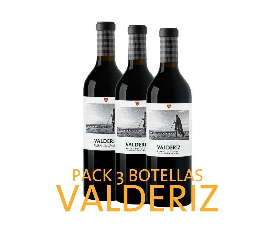 pack 3 botellas valderiz